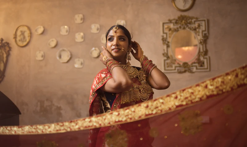 Bridal Portrait – Elegant – Bridal Photography Chandigarh