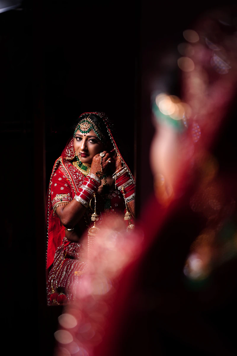 Bridal Shoot – Elegant Pose – Bridal Photography Chandigarh