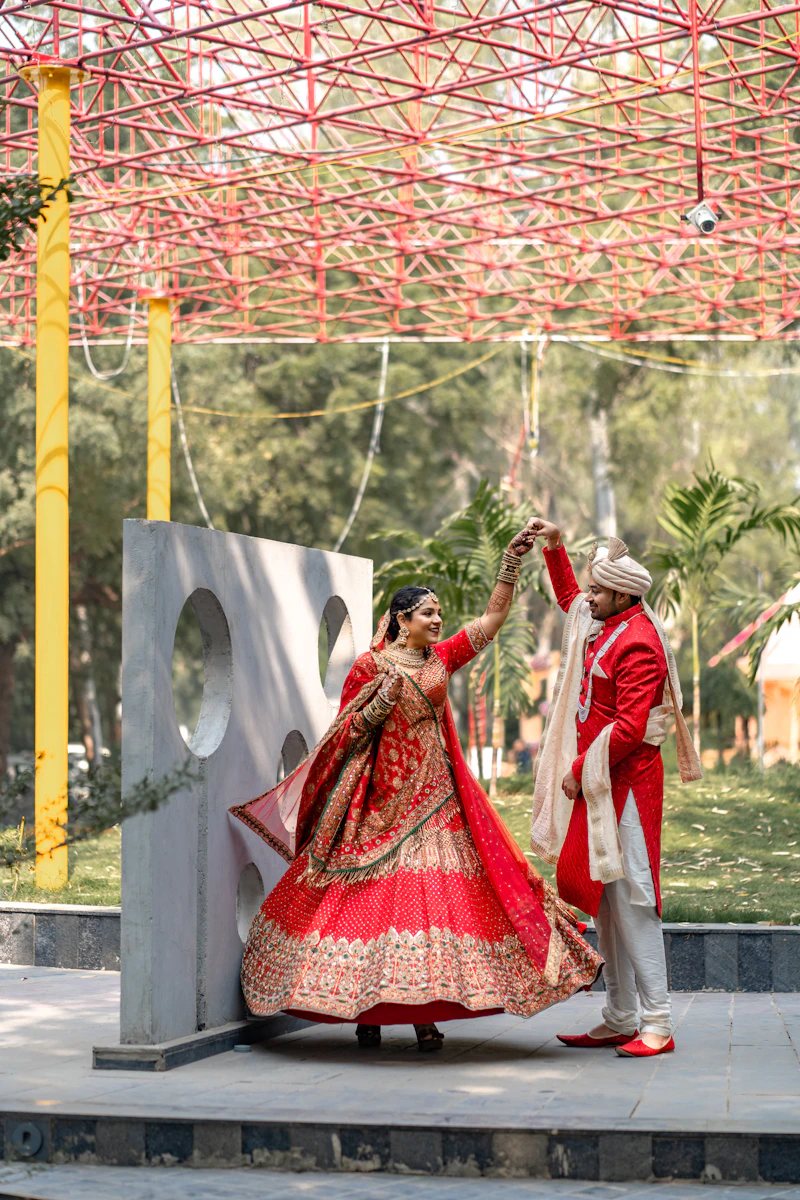 Candid – Bride Walking – Candid Photography Chandigarh