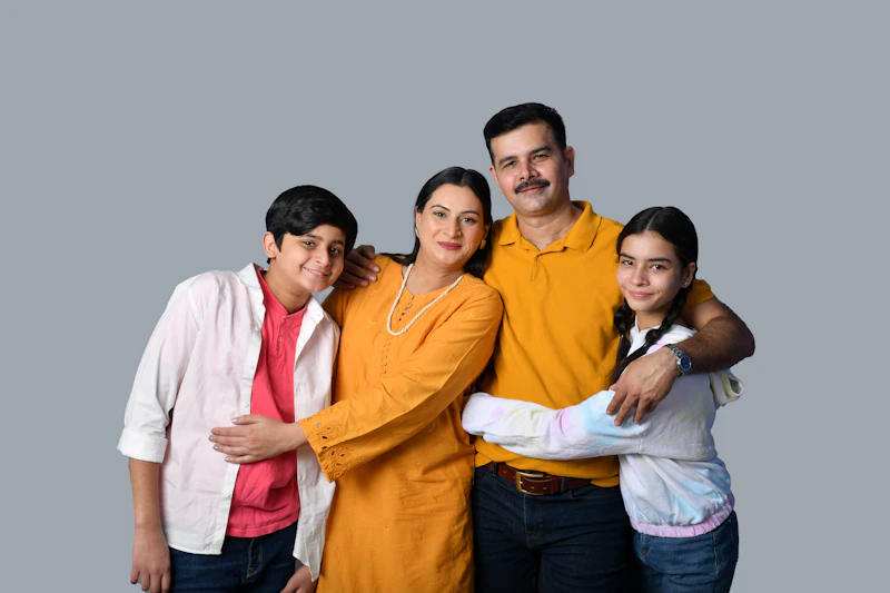 Family Portrait – Studio – Family Portrait Photography Chandigarh
