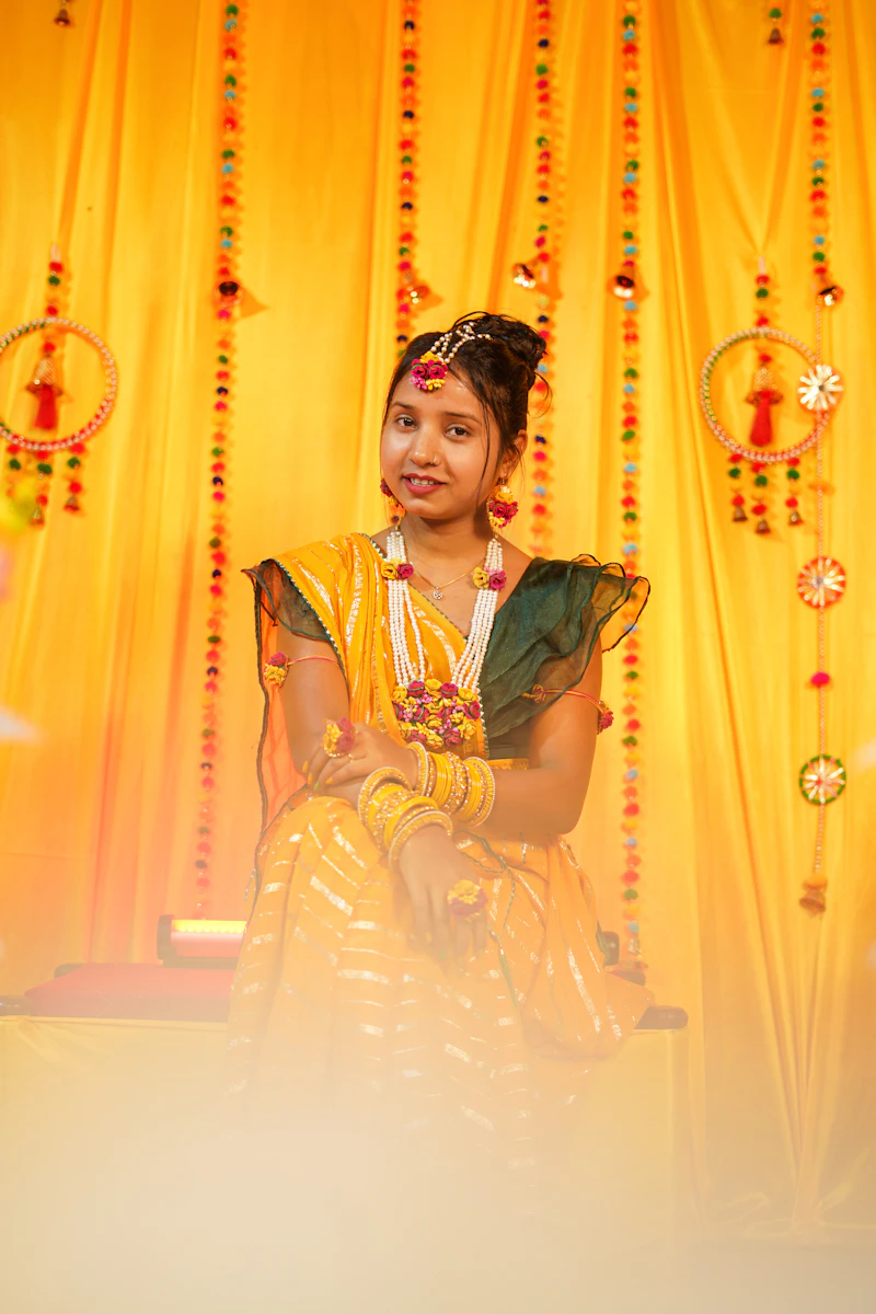 Anjali Haldi – Bride Glow Up – Haldi Photography Chandigarh