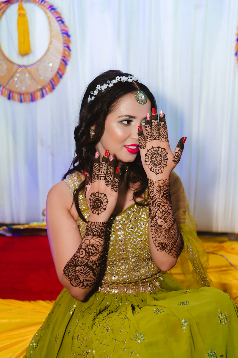 Meera Mehndi – Peacock Motif – Mehndi Photography Chandigarh