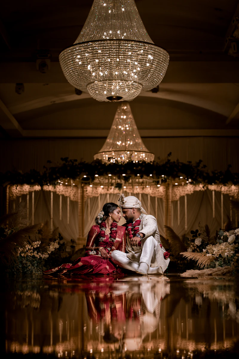 Alok & Naina – Stage Portrait – Reception Photography Chandigarh